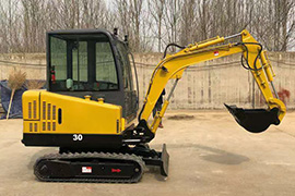 小型轮式挖掘机压力下降原因