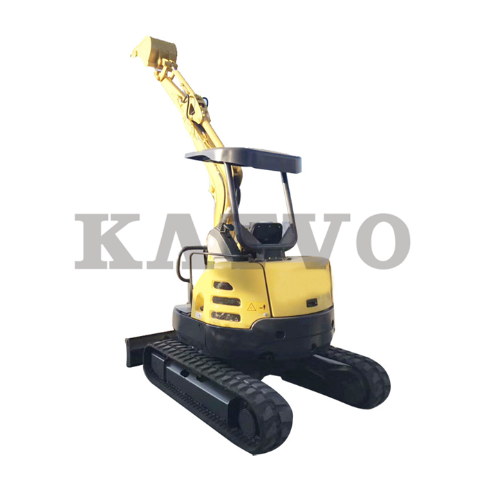 凯迪沃重工3.5吨小型挖掘机尾部图
